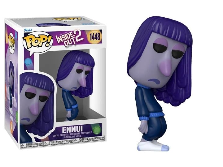Amazon.com: POP Disney Pixar: Inside Out 2 - Ennui Funko Vinyl